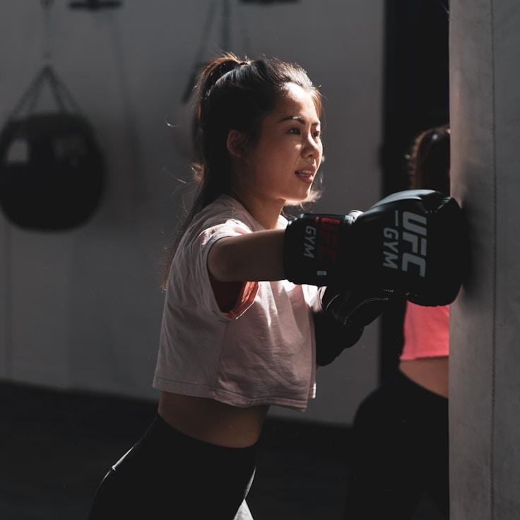 Modern gym interior with professional training equipment